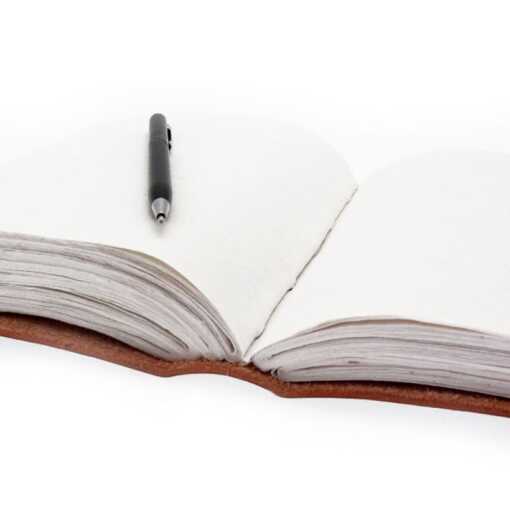 Huge Leatherbound Flower of Life Book with metal Clasps