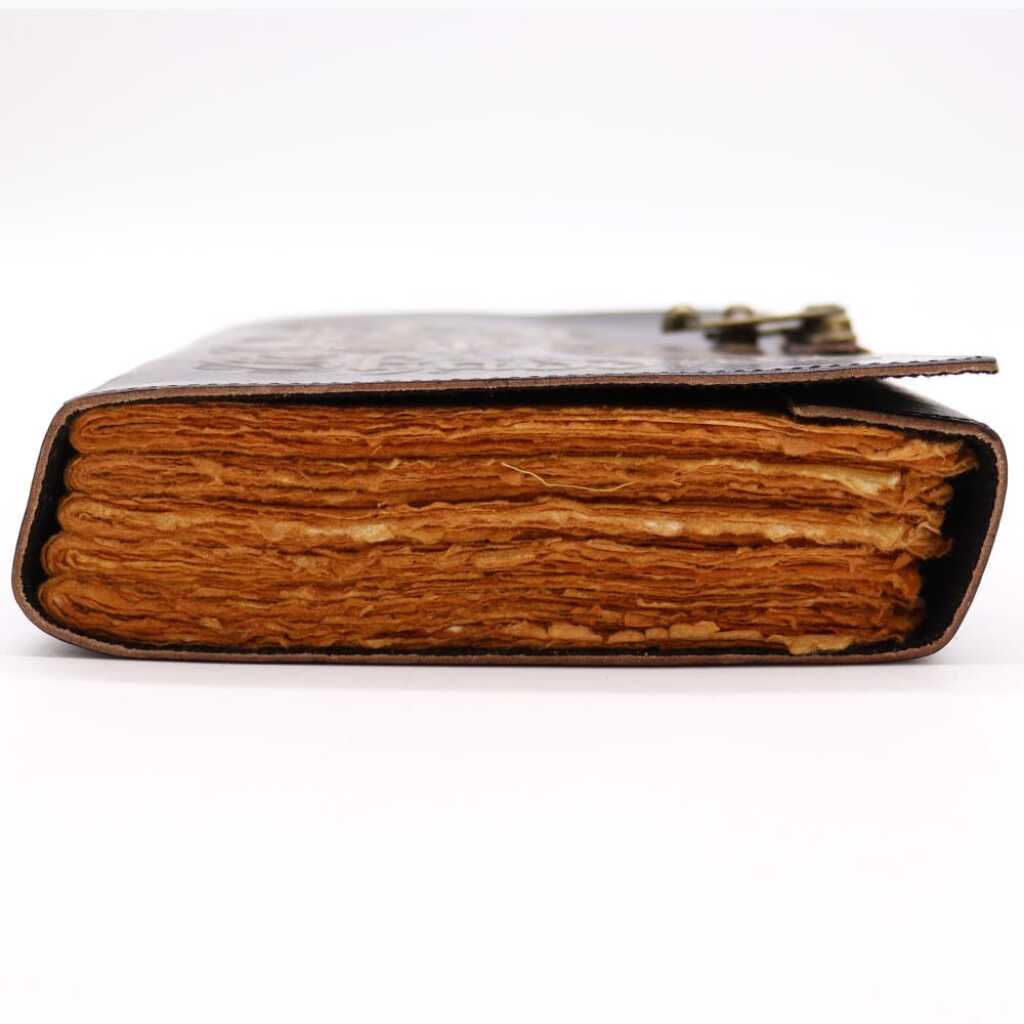 Leatherbound Book of Shadows with metal Clasp