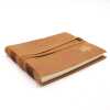 Leather Sketchbook with a touch of elegance and a Golden Tree motif.