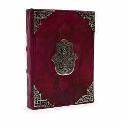 A stunning Hefty Red Book with Hamsa Hand Decor!