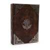A stunning Hefty Tan Book with Rose Decor!