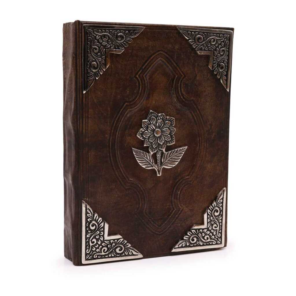 A stunning Hefty Tan Book with Rose Decor!