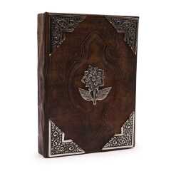 A stunning Hefty Tan Book with Rose Decor!