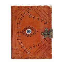 A stunning Light Tan Book with Evil Eye Design