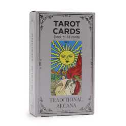 A pack of Traditional Arcana Tarot Cards
