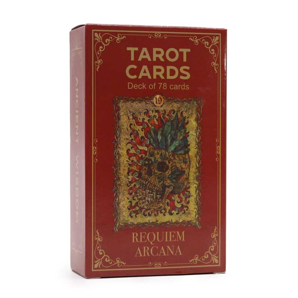 A pack of Requiem Arcana Tarot Cards
