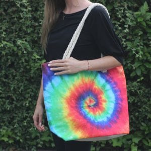 psychedelic splash bag