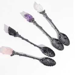 Gemstone Crystal Witch Spoons - set of 7