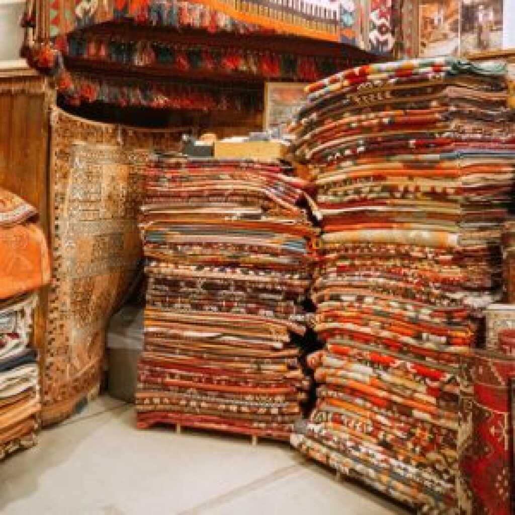 Piles of Rugs